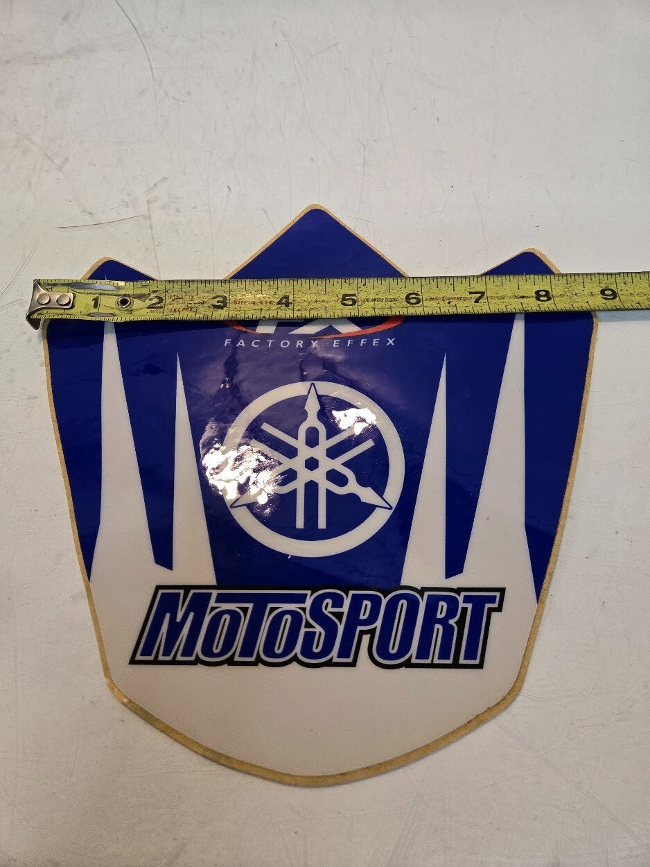 10 Quantity of Factory Effex Front Fender Graphics for Yamaha Motosport (10 Qty)