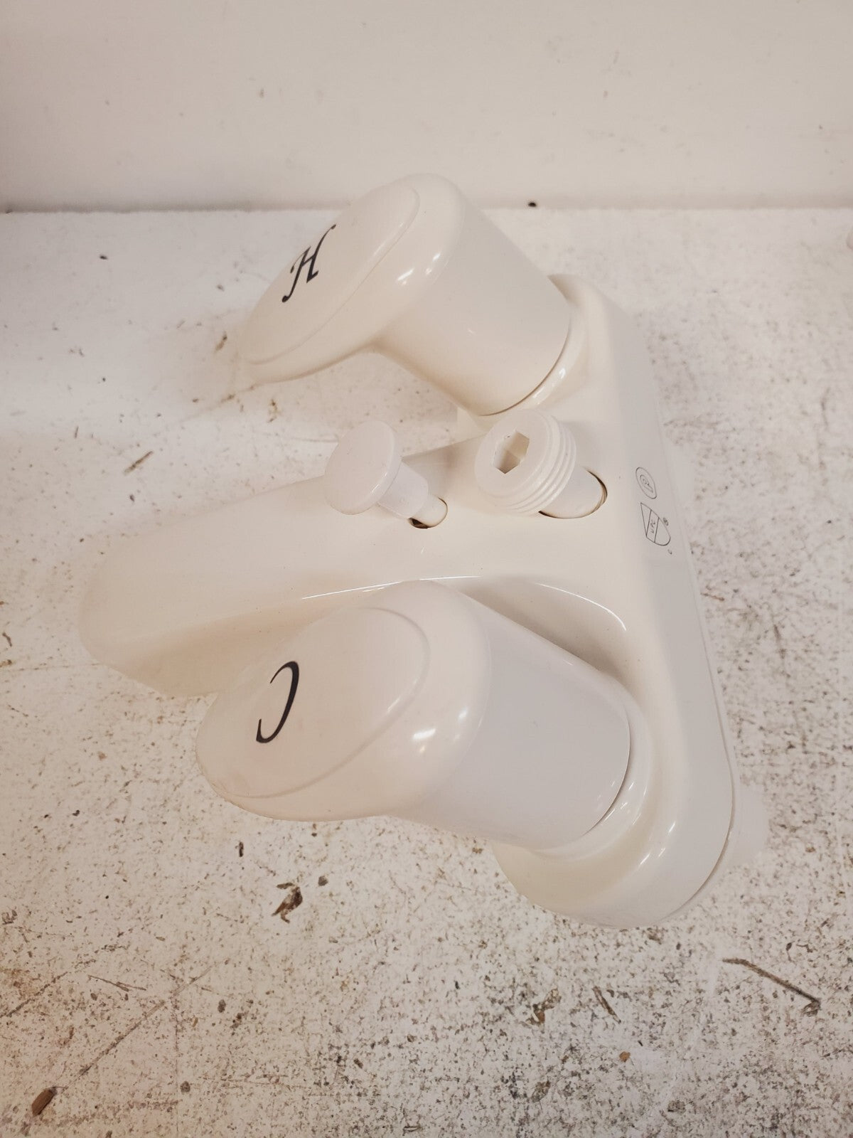 Phoenix Faucets White 4" Lavatory Diverter R4477