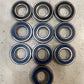 10 Pack of RBI-E 6207RS Deep Groove Ball Bearings 35x72x17 mm (10 Quantity)