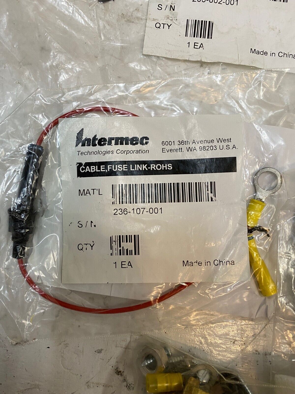 Intermec Vehicle Dock Installation Kit 203-802-001 | 236-106-005 | 236-105-001