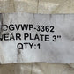 Oteco Gate Valve Wear Plate | WP-3362 | OGVWP-3362