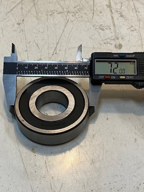 3 Quantity of NWH Ball Bearings 6306RS | 30x72x19mm (3 Quantity)