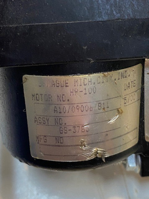 Sprague F-390-L Pneumatic Vacuum Windshield Wiper Motor A10/09006/B11 | GS-3763