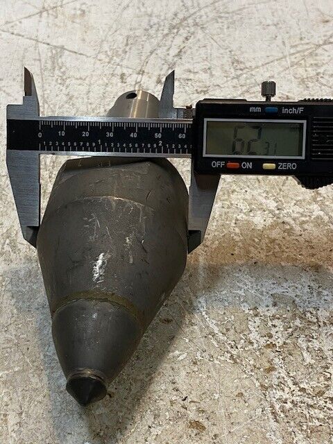 7" Coal Mining Rock Drilling Bit Auger Bullet Bucket Tooth 28mm End 62mm OD