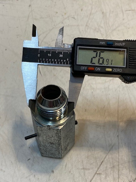 New Holland V62650 Hydraulic Valve 35mm OD 24mm ID 15mm Nose 27mm Thread