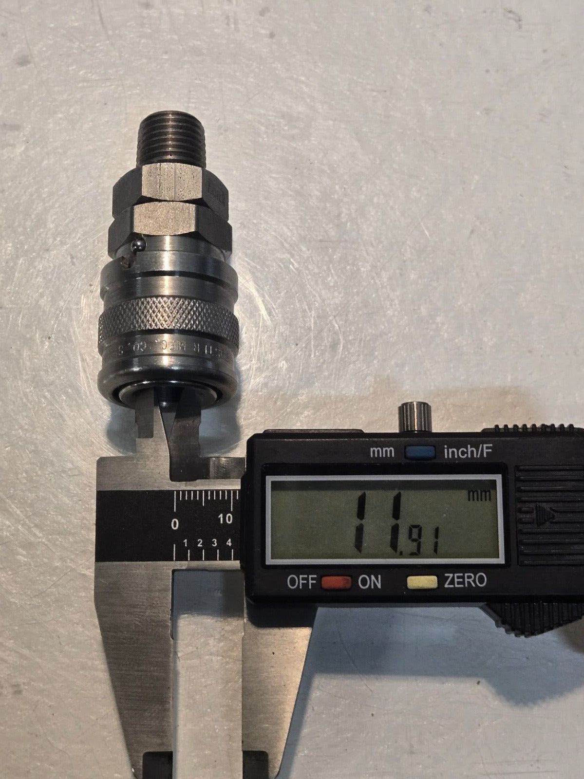 Foster 310S/S Stainless Steel 1/4" Quick Connect Coupling 1/4" Male Pipe Thread