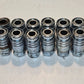 12 Quantity of Aeroquip FD40-200 1/4" Pneumatic Couplings 1/4" FPT (12 Quantity)