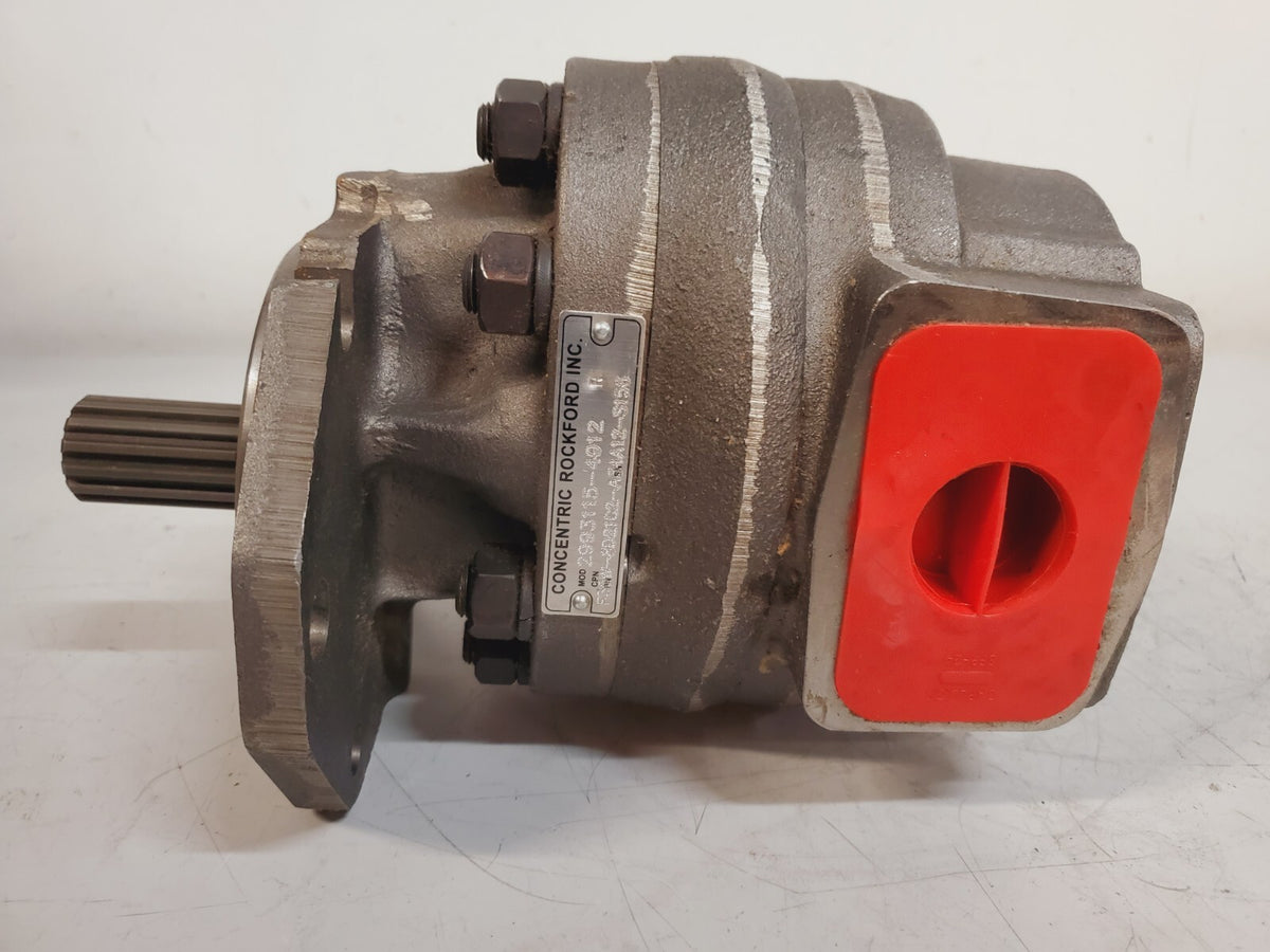 Concentric Rockford Hydraulic Pump 2993115-4912 | F30W-8D21C2-A34A12-S156 DAMAGE
