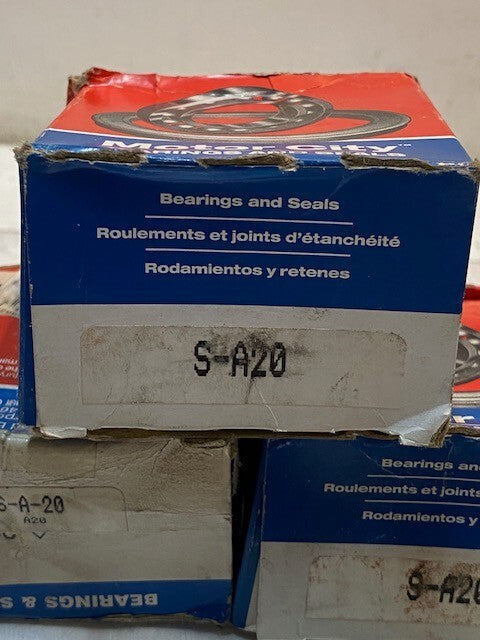 3 Quantity of Motor City Wheel Bearings S-A20 (3 Quantity)