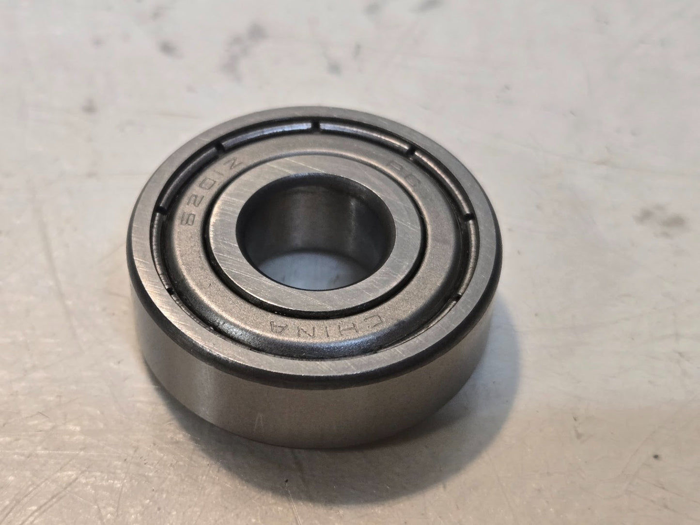 10 Quantity of PC Metal Shielded Ball Bearings 6201Z | 32 mm OD (10 Qty)