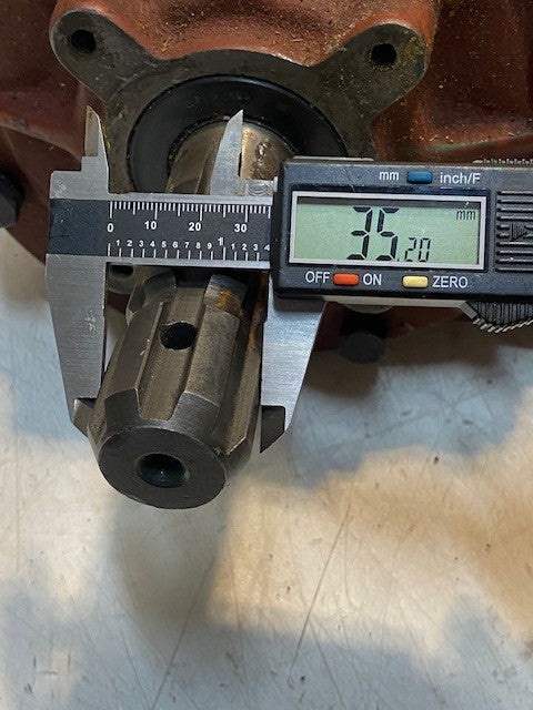 Slasher Gearbox Rotary Cutter 35mm Shaft 4" | 51mm Shaft 4-1/2" | 4x146mm Bolt