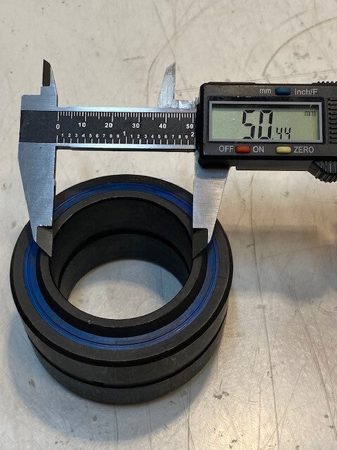2 Quantity of Spherical Plain Bearings GEZ50ES-2RS 81mm OD 50mm Bore (2 Qty)