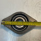 Peer 2-Bolt Flange Bearing FTS208 | 38mm Bore HC208-24 Insert Bearing