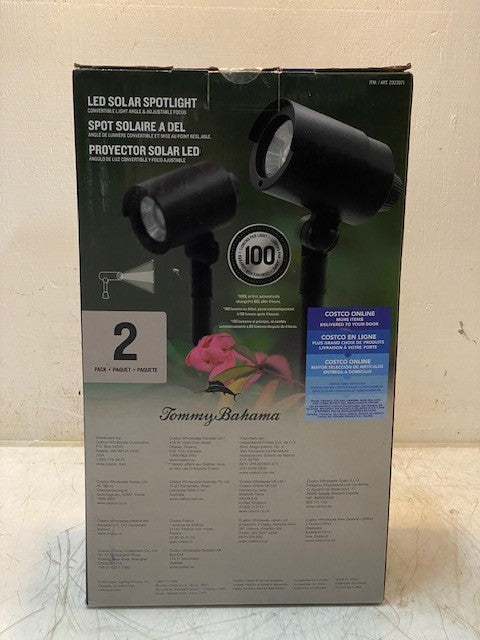 Tommy Bahama 2323071 Smart Focus 100/60 Lumen Spot Light w/ Remote 2-Pack