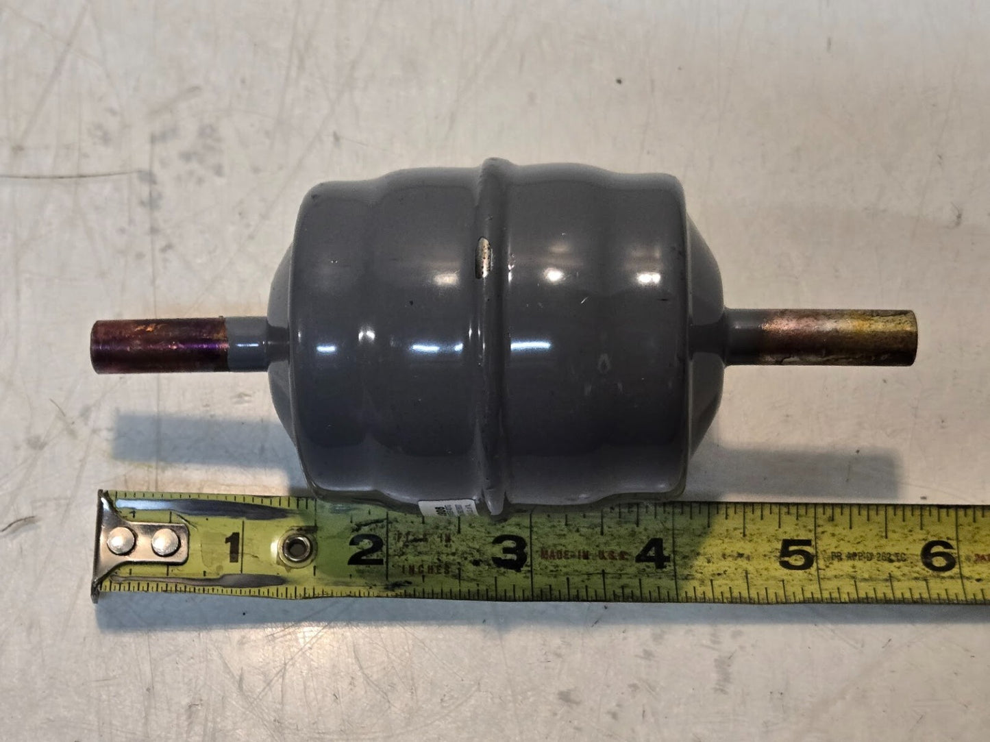 Sporlan Valve Catch-All C-05E87 4908 Refrigerant Filter-Drier 1/4" Inlet/Outlet