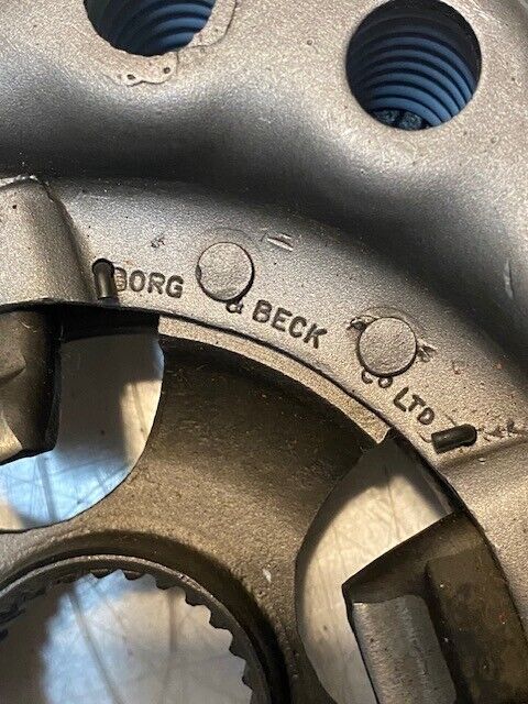 Borg & Beck Clutch Pressure Plate 51022 | 52221 | 13-3/8" Dia. 47mm Bore