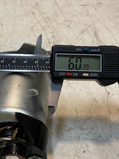 Solenoid 7-575 | 12V | 4-3/4" Tall 60mm OD 9mm Thread 4mm Thread