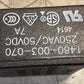 50 Quantity Push-Button Reset Thermal Circuit Overload Protectors 1480-003-070