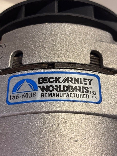 Beck Arnley Worldparts Remanufactured Delco Remy Alternator | 186-6038