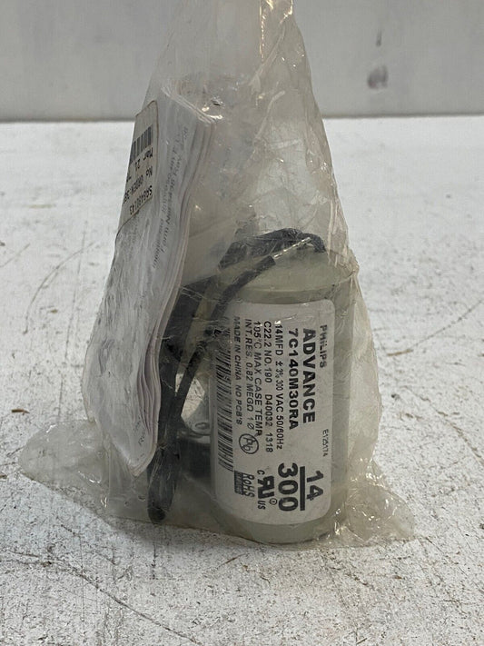 Phillips Advance 7C140M30RA 14Mfd 300VAC 50/60Hz Metal Halide Capacitor