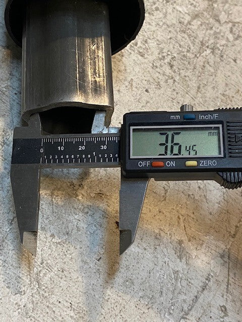 Eurocardan 1300 Power Take Off Drive Shaft w/ Cover 1885709 | 3ft Long 35mm Bore