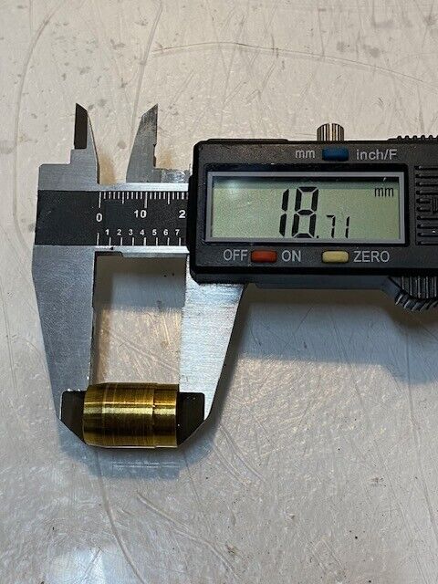 Bag of 50 of Brass Bushing/Bearings 19mm L 11mm End 10mm End MA-8D | 110106