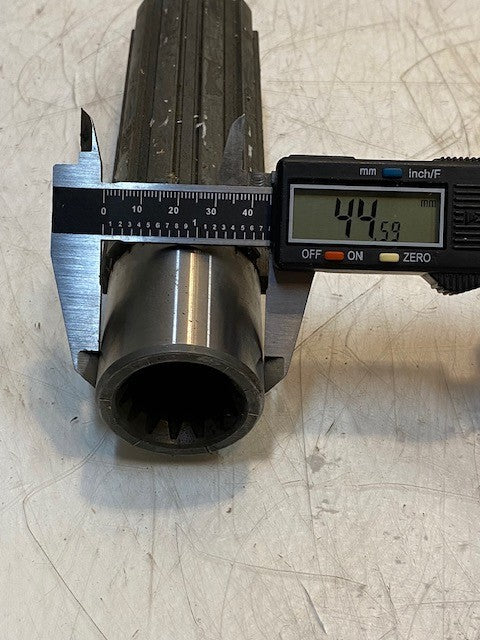 Chelsea Output Shaft 3P950 | 9-1/2" Long 50mm OD 10-Spline