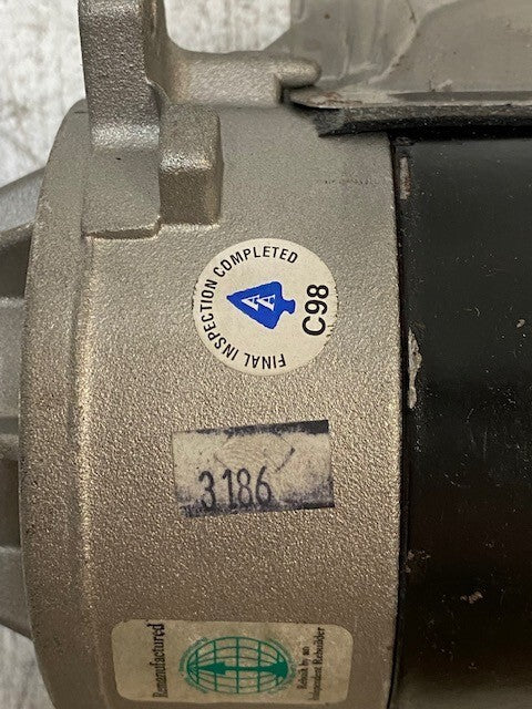 Arrowhead Remanufactured Starter 3186