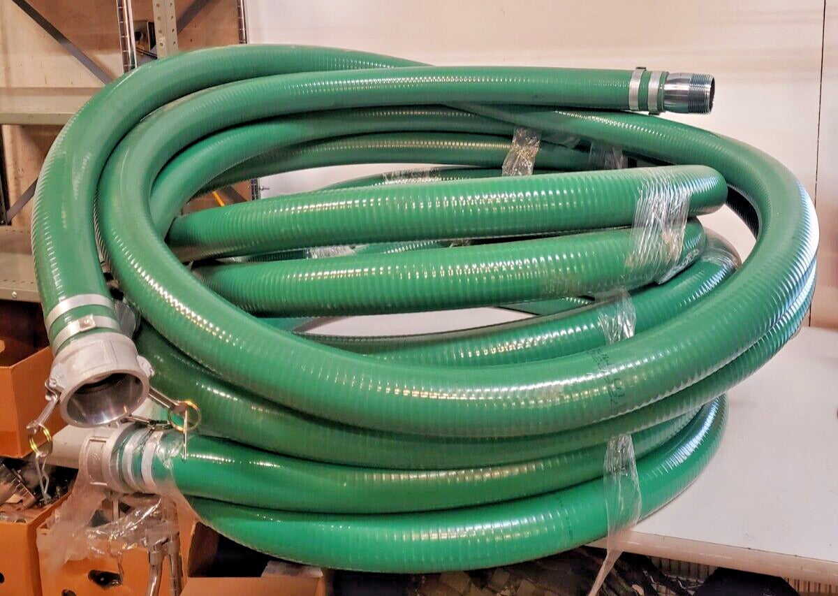 5 Qty. of Water Suction and Discharge Hoses C-250 | 1-1/2" | 15 Ft 3KH0 (5 Qty)