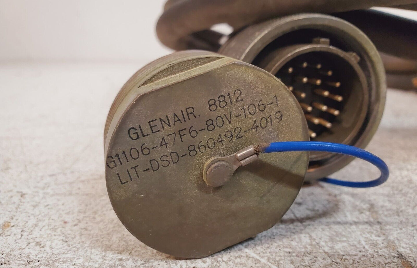 Glenair Cable Assembly 8812 G1106-47F6-80V-106-1