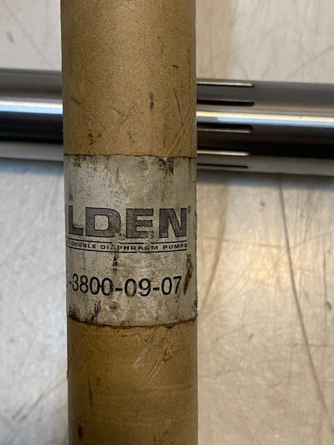 Wilden Straight Shaft 15-3800-09-07 | 11-1/2" Long 19mm Thread 25mm OD