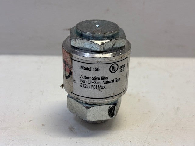 AFC Model 156 Bulkhead Filter Propane Air Natural Gas Beam Advanced Fuel LPG LP