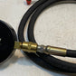 Ashcroft Pressure Gauge with Hose Attachment 405-15 | Max 400 Psi Max 2800 kPa