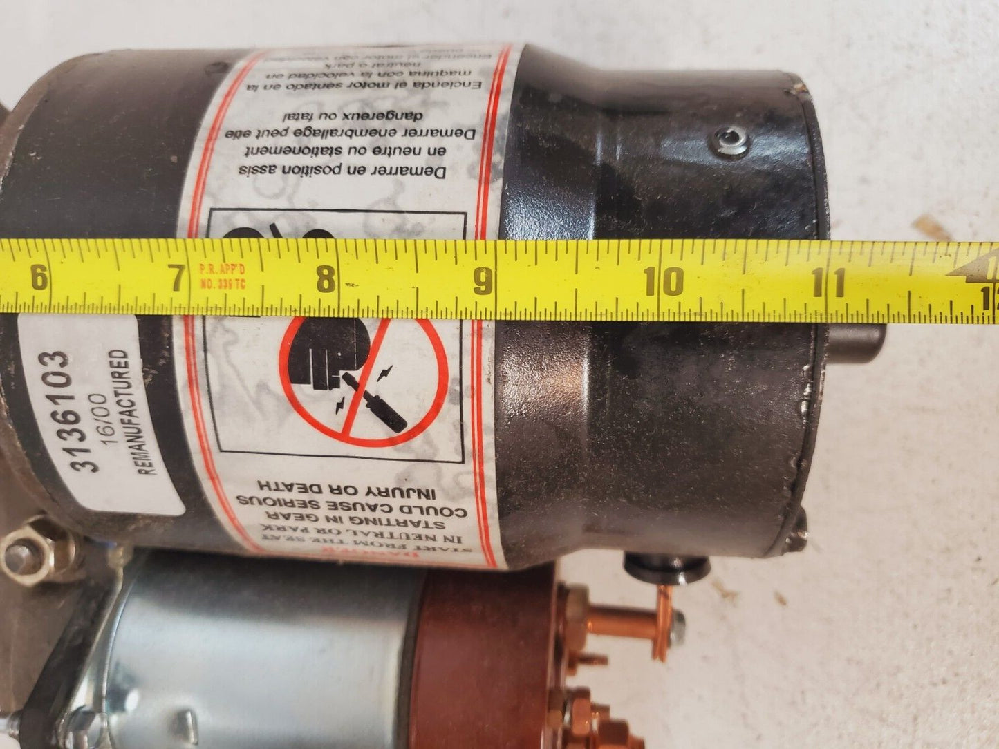 Starter Remanufactured 3136103 | 16/00