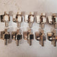 10 Quantity of RTI Chrome 1/2" Pex x 3/8" Straight Stop Valves T7310 (10 Qty)
