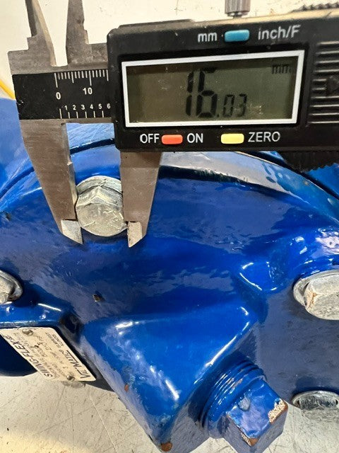 Val Matic Swing-Flex Check Valve 503A 3" Flanged Ductile Iron Backflow Valve