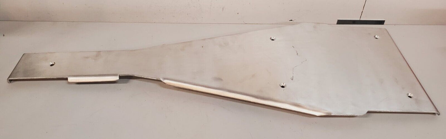 Chassis Aluminum Skid Plate Length 39-1/4"
