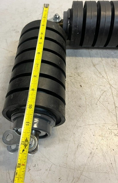 3-Piece Idler Roller Set For Conveyor Belt Assembly Heavy Duty Replacement Unit