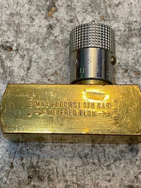 Parker Hydraulic Flow Control Valve PF600B