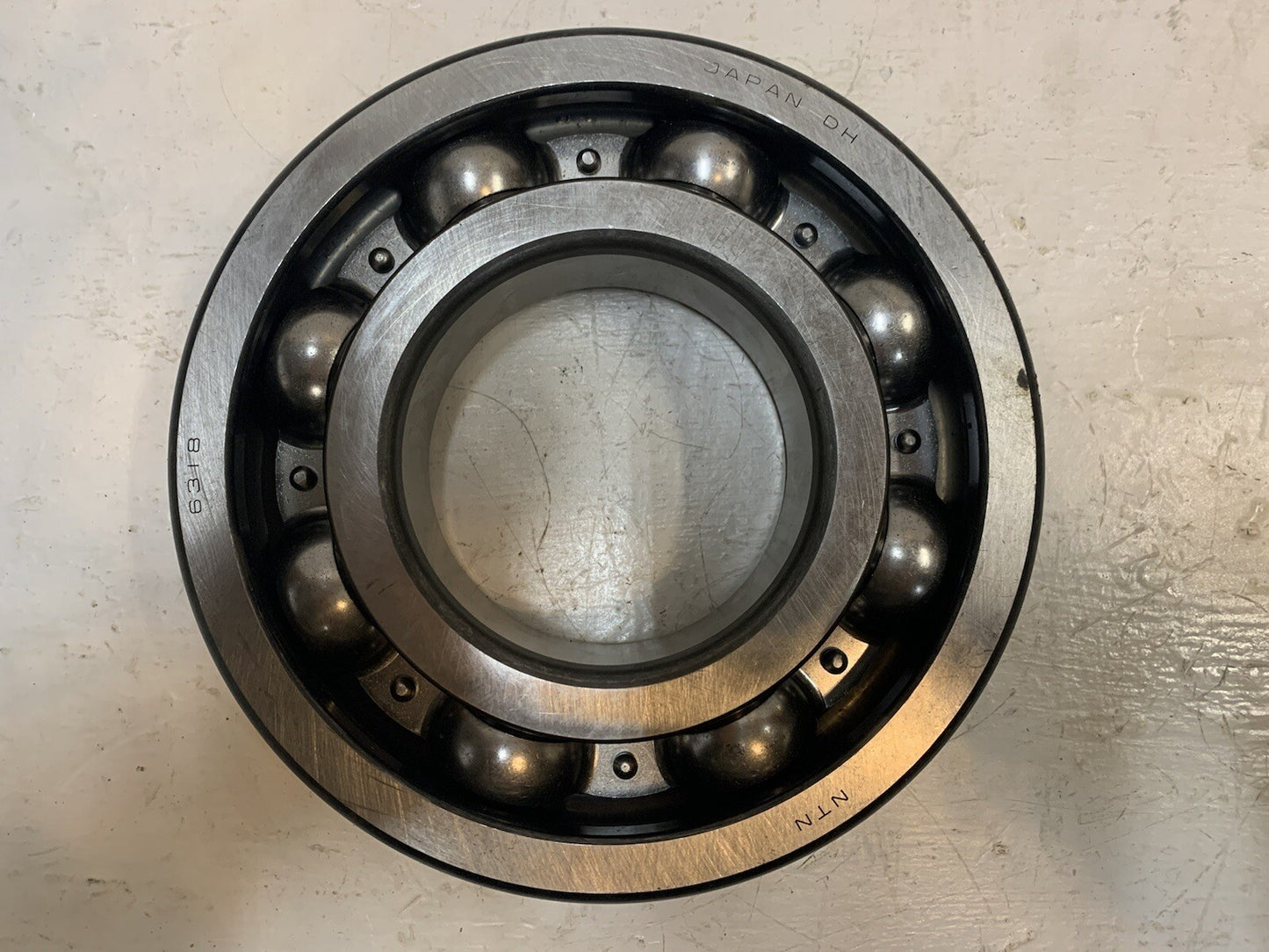 NTN 6318 Radial Deep Groove Ball Bearing 90mm ID, 190mm OD, 43mm W