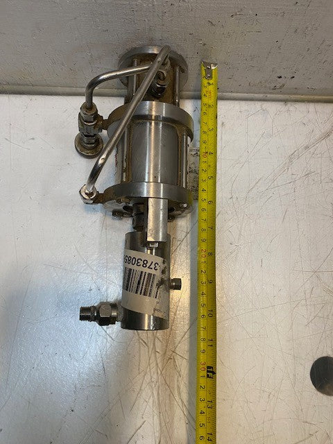 Checkpoint Pneumatic Chemical Injection Pump 13mm Thread 10-1/2" Long 44mm Shaft