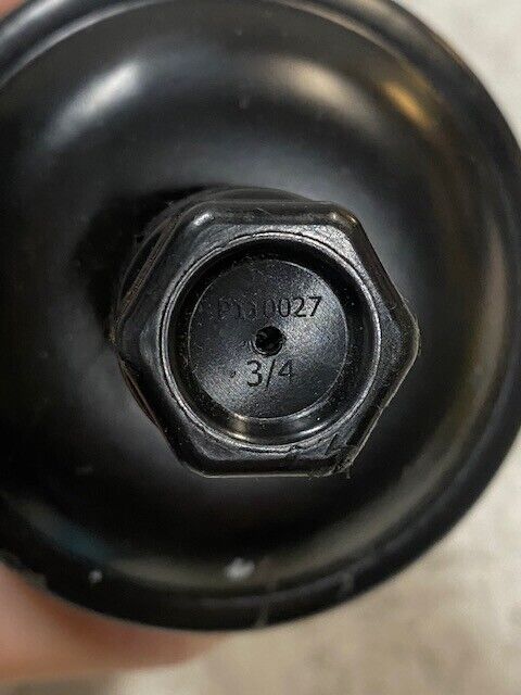 Black Filter Receiver Drier 10-1/2" Length 3-1/4" Wide GH09 P110027 3/4