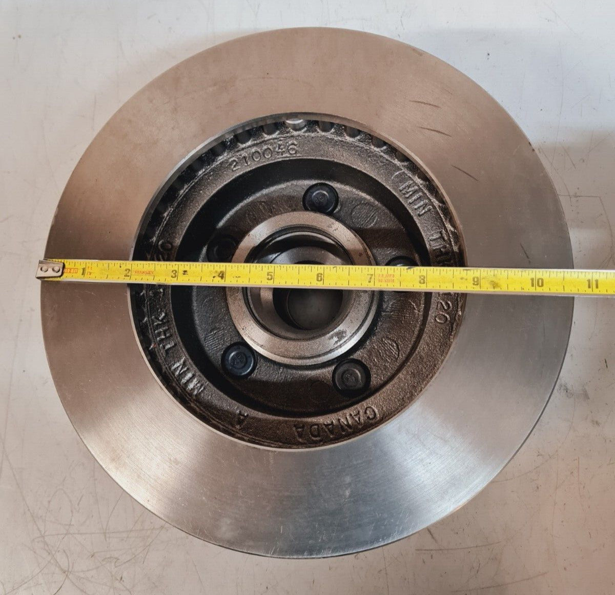 Disc Brake Rotor 210046 MIN THK 1.120