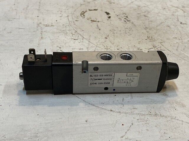 Norgren Pneumatic Directional Solenoid Valve 4L-22-55-HY55