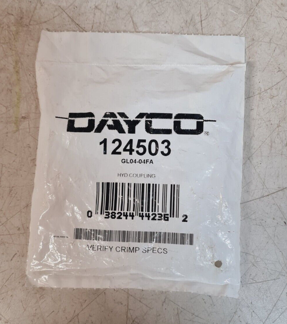 Dayco Hydraulic Coupling Female Swivel 45 Flare 124503 | GL04-04FA