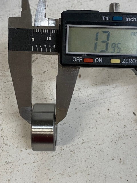 7 Quantity of 5200S Double Row Sealed Ball Bearings 14x10x30mm (7 Quantity)