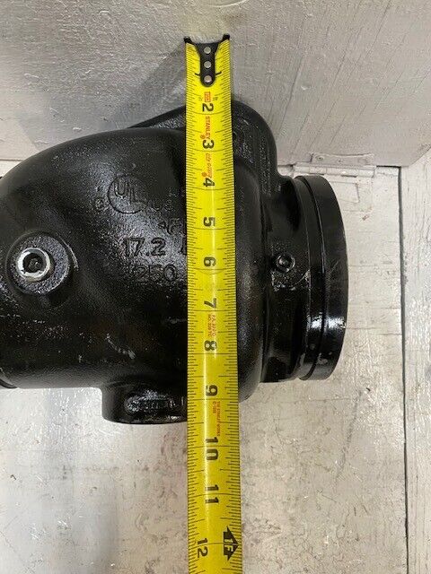 UL Model G Swing Check Valve Drain 34721 143V 17.2Bar 250Psi 2022 6-1/2"