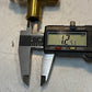 2 Quantity of Parker Shut-Off Valves #2 17mm Thread 10mm ID 13mm ID (2 Quantity)
