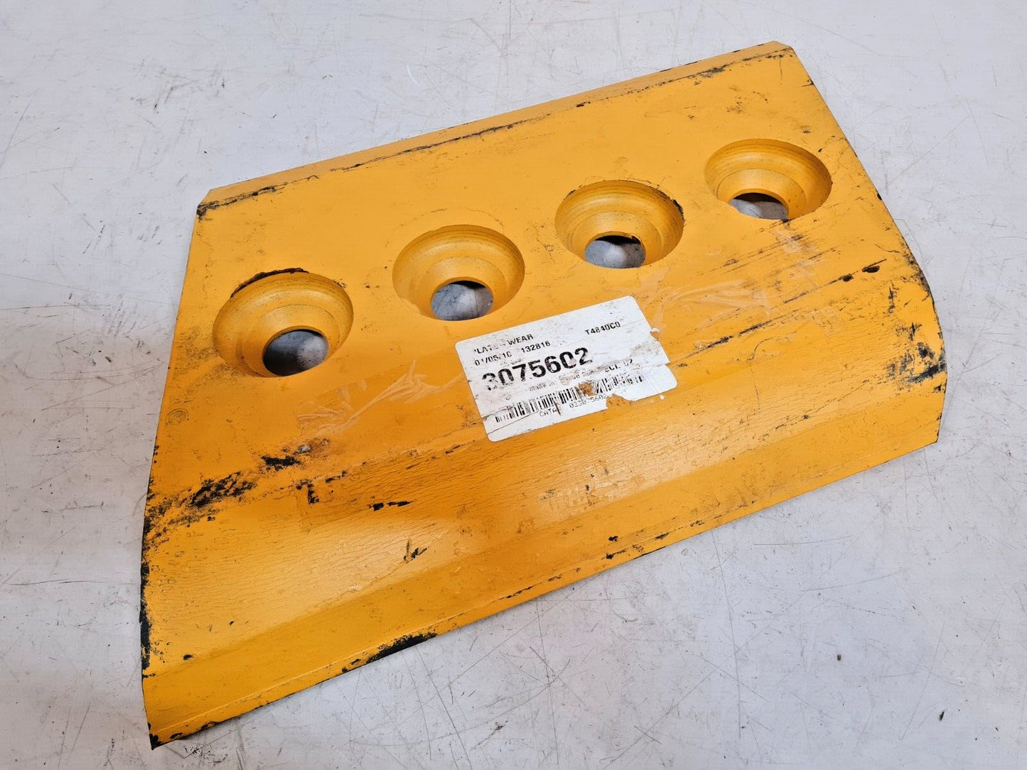 CAT Plate-Wear Part Number 3075602 | T4840C0 | 023075602