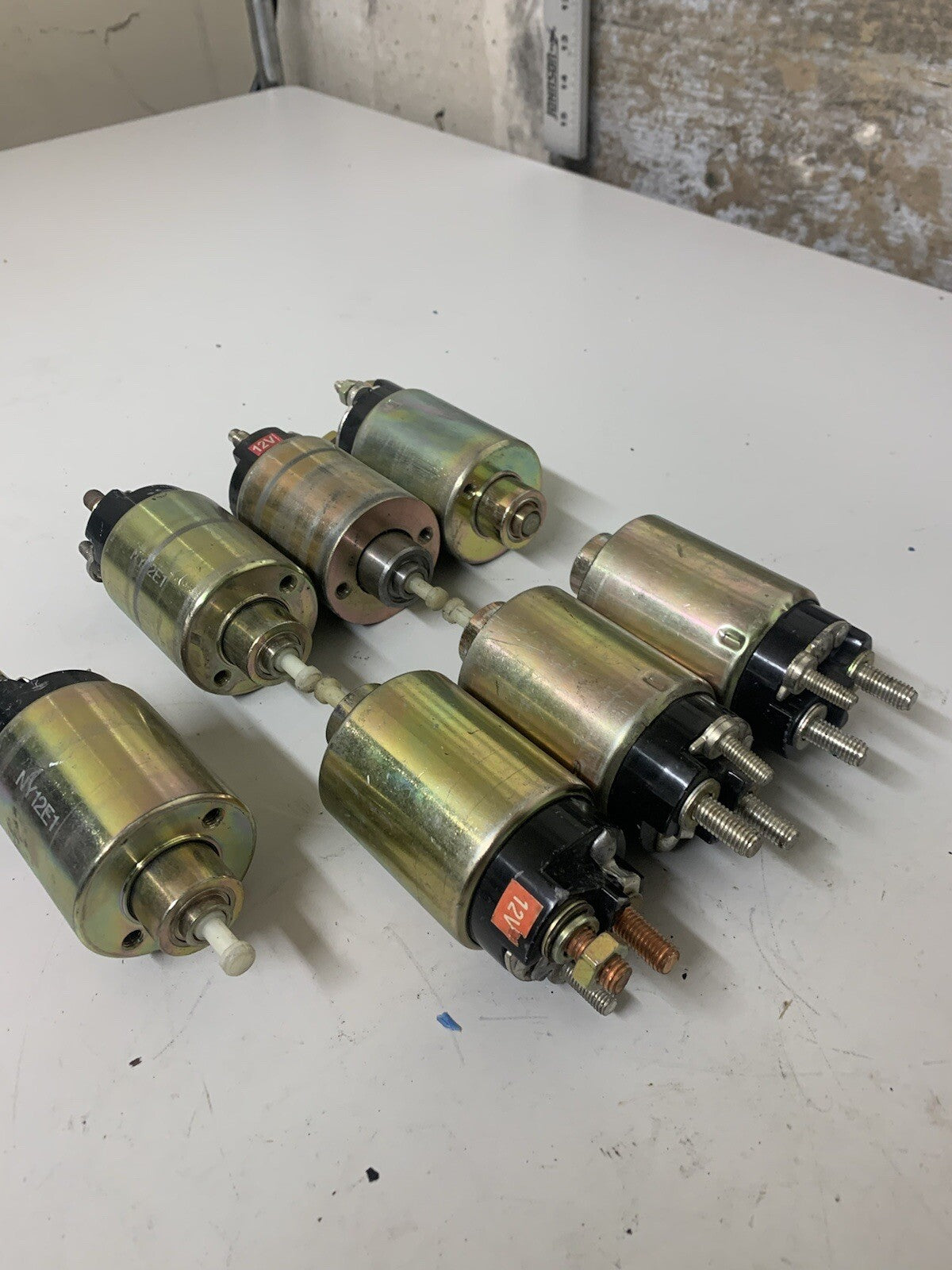7 Pack of 12V Starter Solenoids NY12E1
